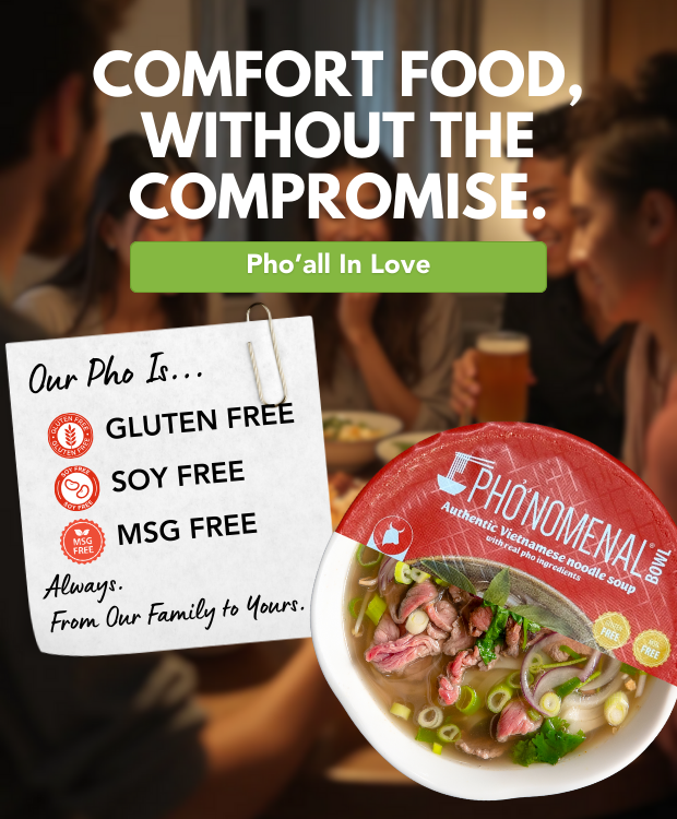 Pho’nomenal Bowl Instant Beef Pho (Case of 6 Bowls)