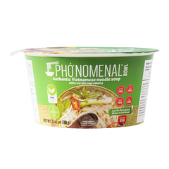 Pho’nomenal Bowl Instant Veggie Pho (Case of 6 Bowls)